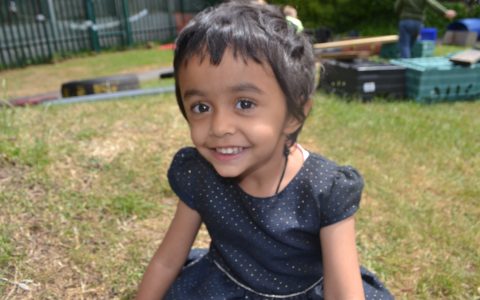 Girl at Happy Kids Heybury Close, Day Nursery in Beswick, Manchester